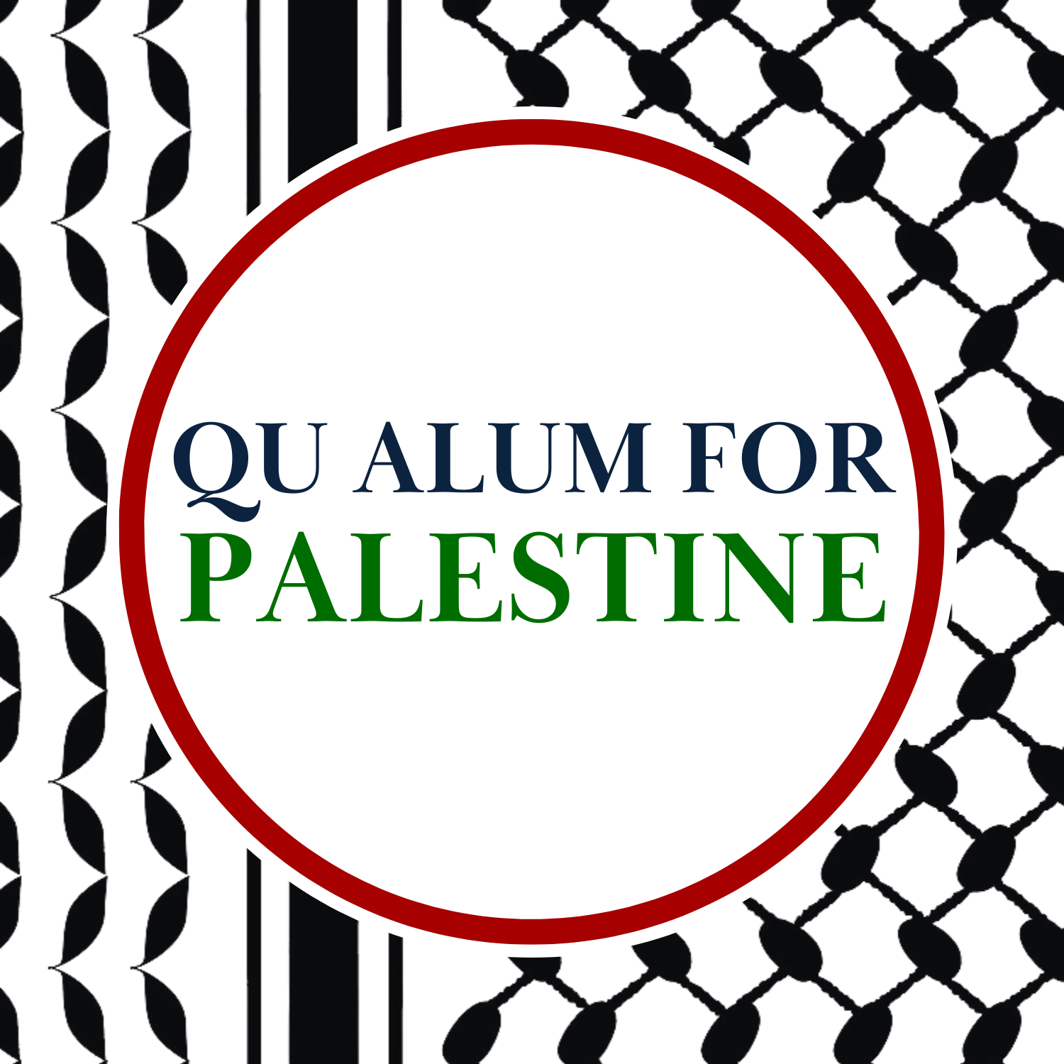 Quinnipiac Alumni for Palestine Logo